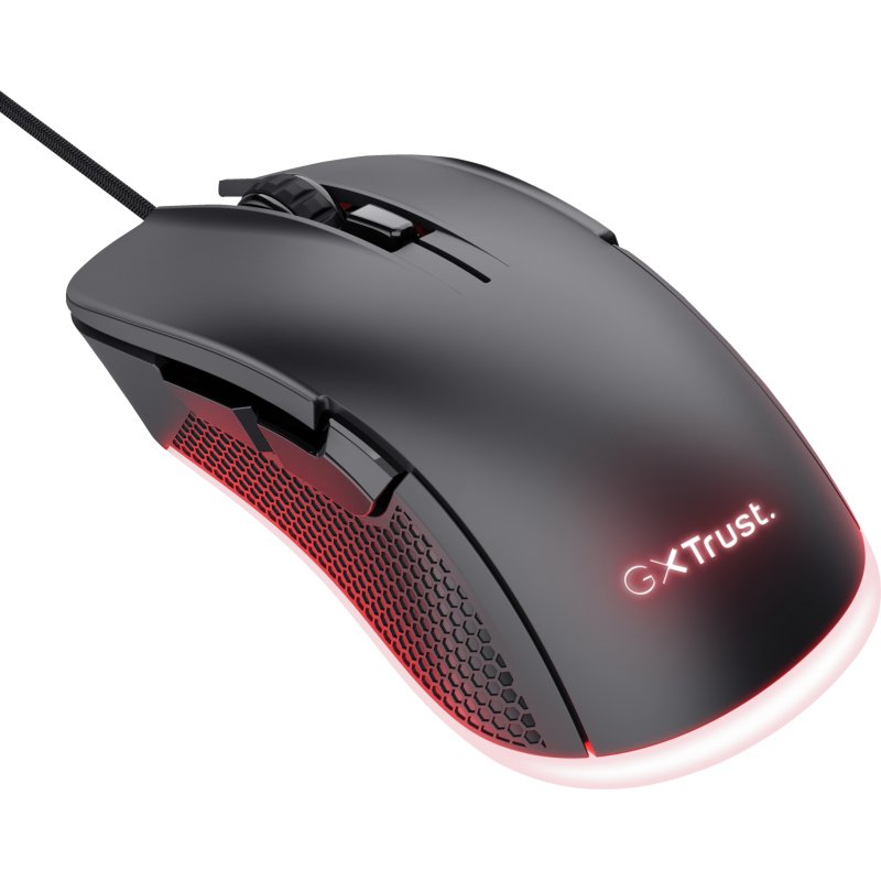 Trust GXT 922 YBAR souris Gaming Droitier USB Type-A Optique 7200 DPI