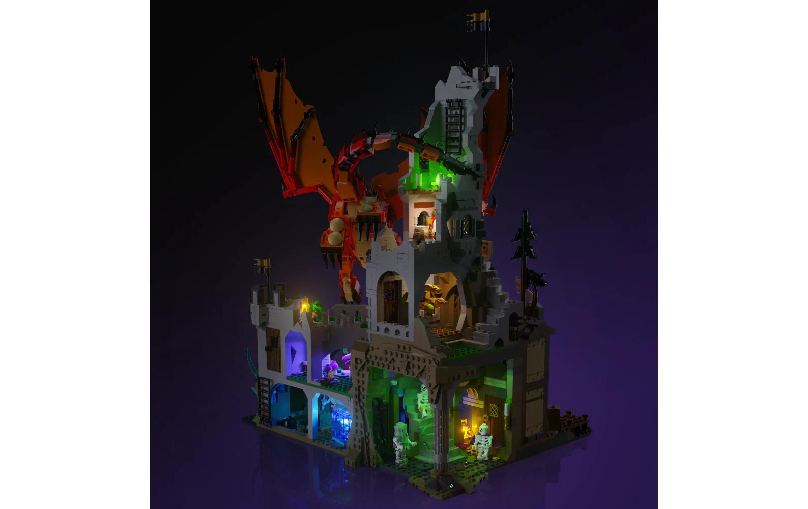 LED-Licht-Set für LEGO® LMB 2.0 für 21348 Dungeons & Dragons<br>Beleuchtungs-Kit