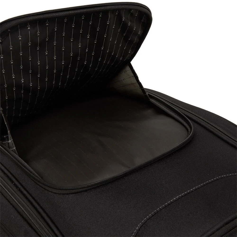 Valise souple moyenne 54L polyester noir L.60xl.40xH.22,5cm
