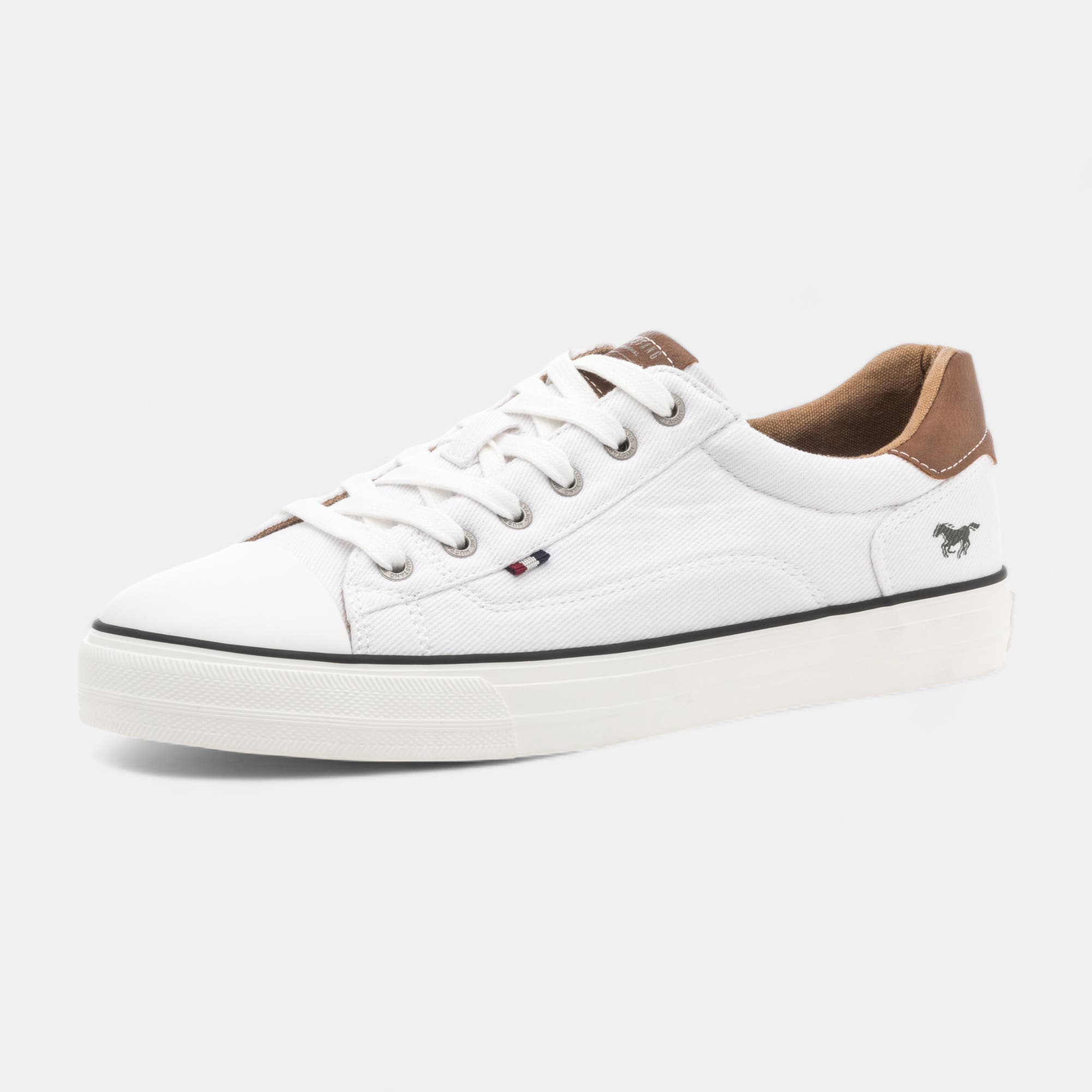 Chaussures en toile Homme blanc
