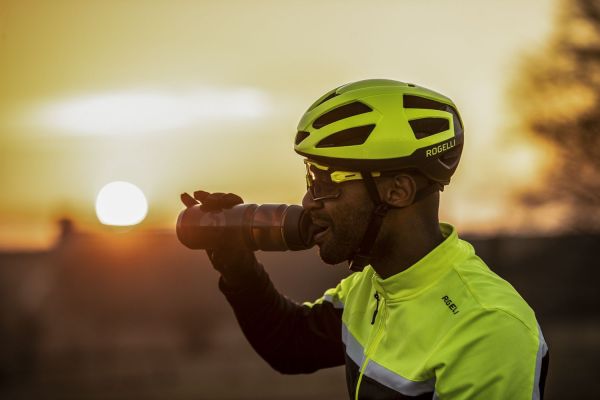 Rogelli Puncta Cykelhjelm, Fluor/Black