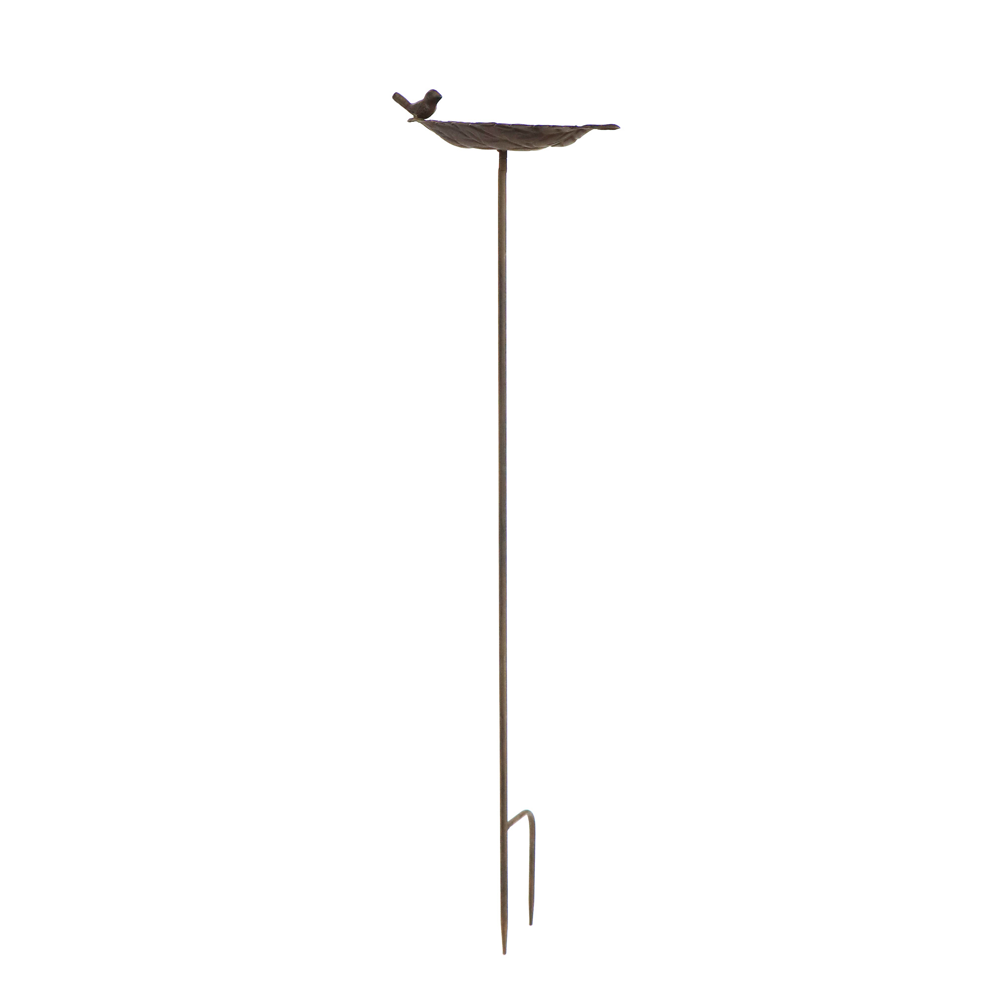 Vogeltränke 'Leaf', Eisen, H 86 cm, B 25 cm, L 13,5 cm günstig bestellen