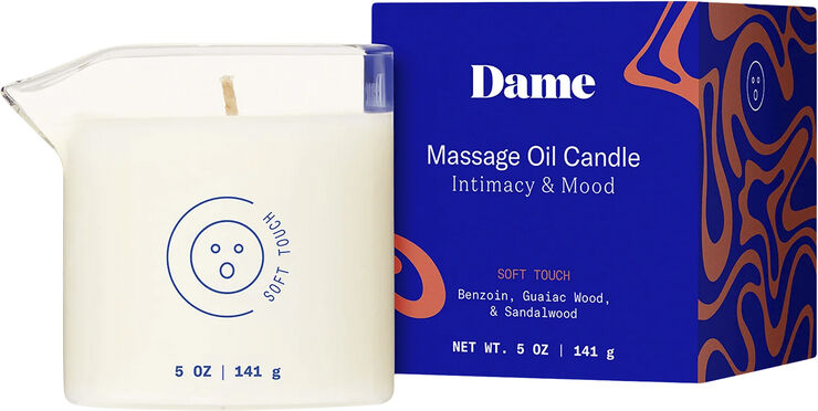 Dame Products DAME PRODUCTS - MASSAGE OIL CANDLE SOFT TOUCH Crème