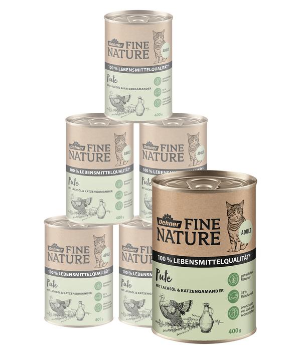 Dehner Fine Nature Nassfutter für Katzen
