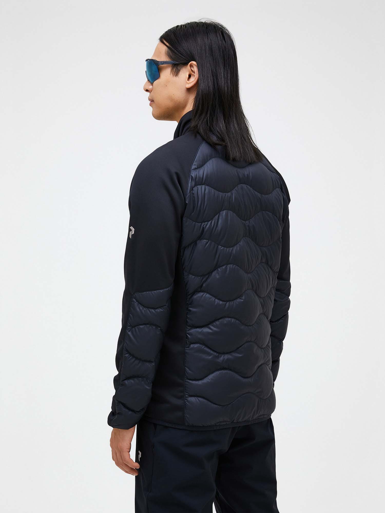 Helium Down Hybrid Jacket Herre Black