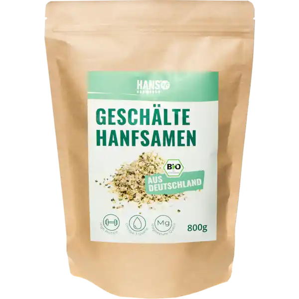 Bio Geschälte Hanfsamen