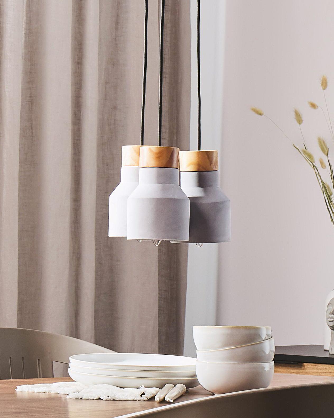 Hanglamp BAHT Beton Grijs
