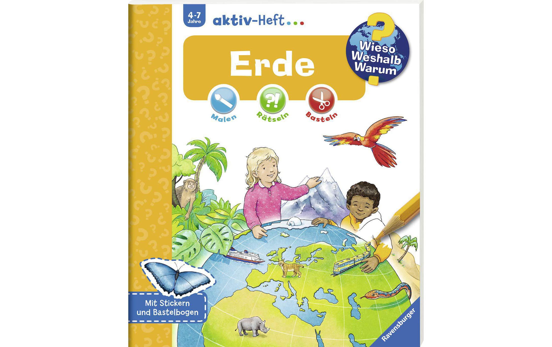Kinder-Sachbuch WWW aktiv-Heft – ErdeKinder-Sachbuch