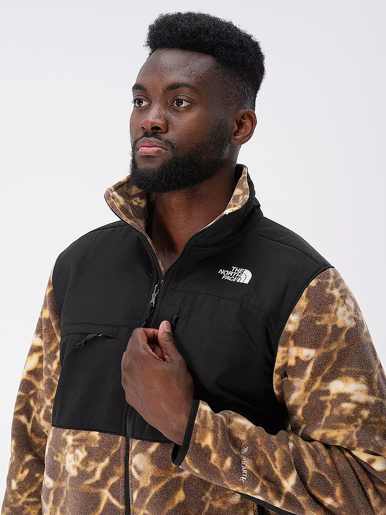 THE NORTH FACE Fleecejacke DENALI braun