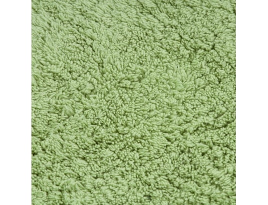 VIDAXL - Tapis de bain Jeu de tapis de salle de bain 3 pcs tissu vert