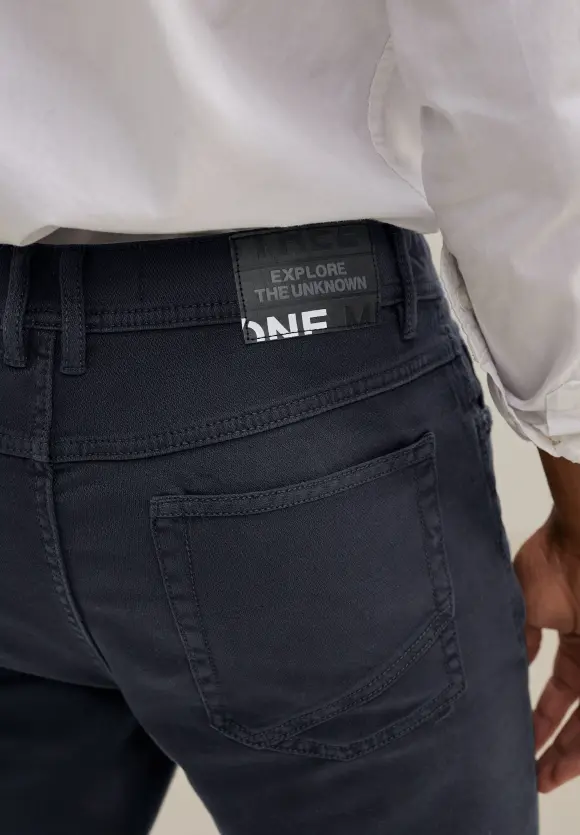 Slim Fit Hose - dark nightshadow blue