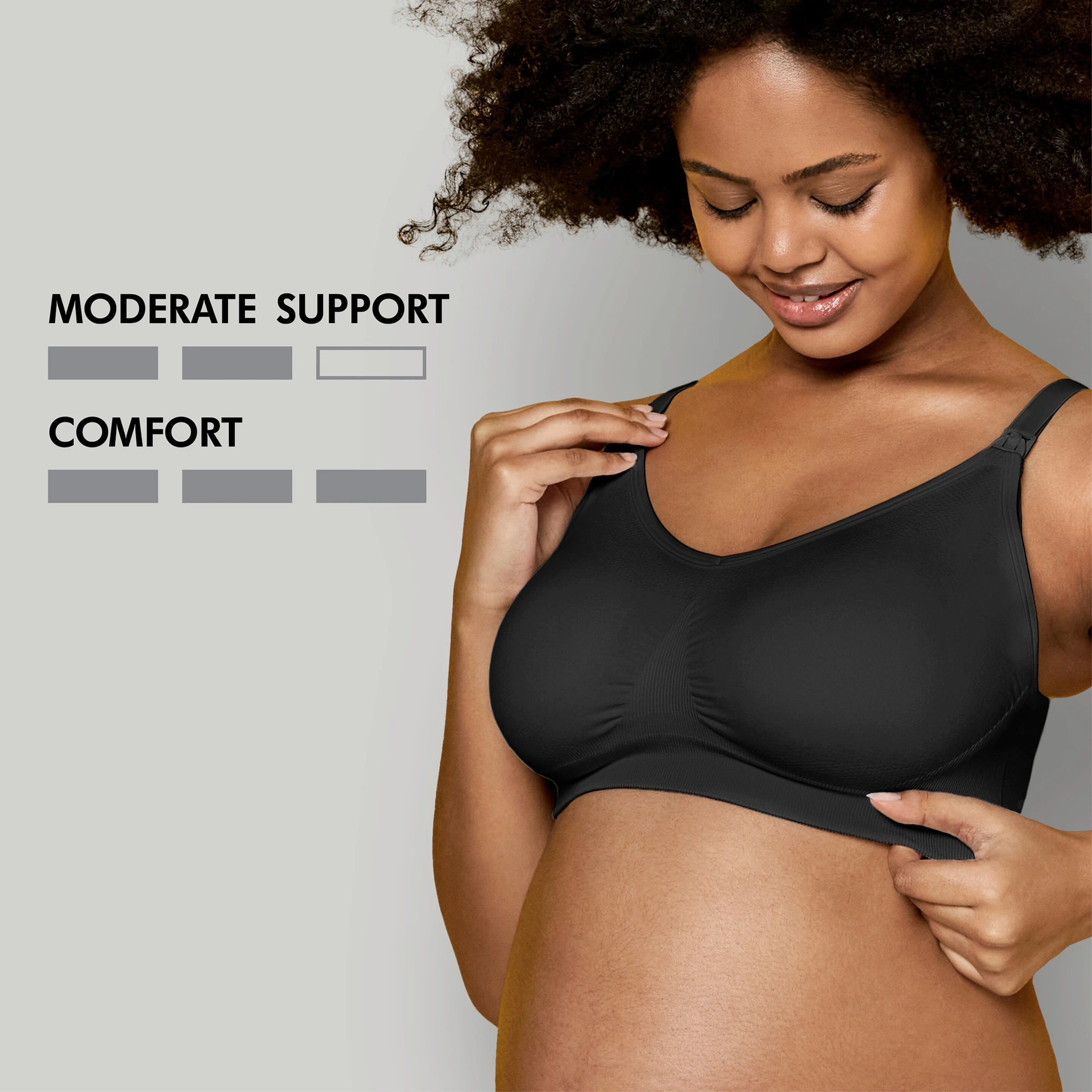 Medela Umstands- und Still-BH Ultra Keep Cool gefütterte Cups schwarz