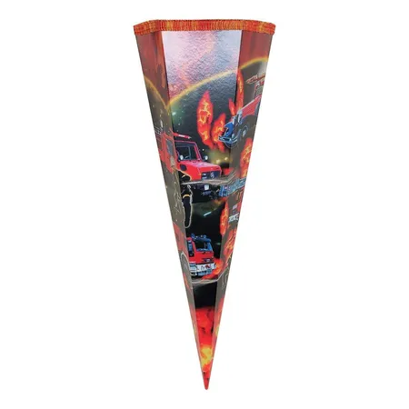 Nestler Schultüte Feuerwehr Zeichen der Zeit, 85cm eckig