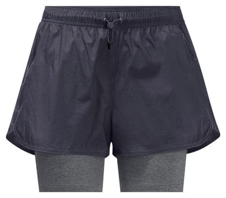 Short Jack Wolfskin Tasman Cloud Gris Femme