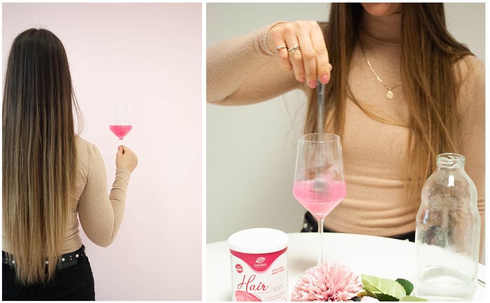 Nature's Finest Hair Vitamins - Haarvitamine für glänzendes, starkes und gesundes Haar mit Biotin