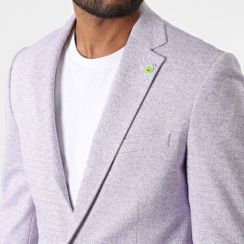 Veste Blazer CK-018 Lavande Chiné