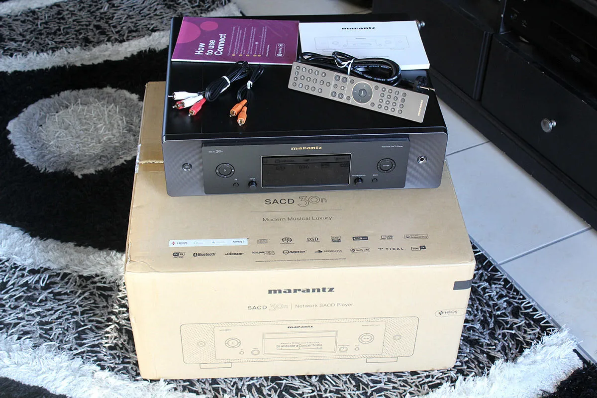 Marantz SACD 30N Silver Lecteurs CD