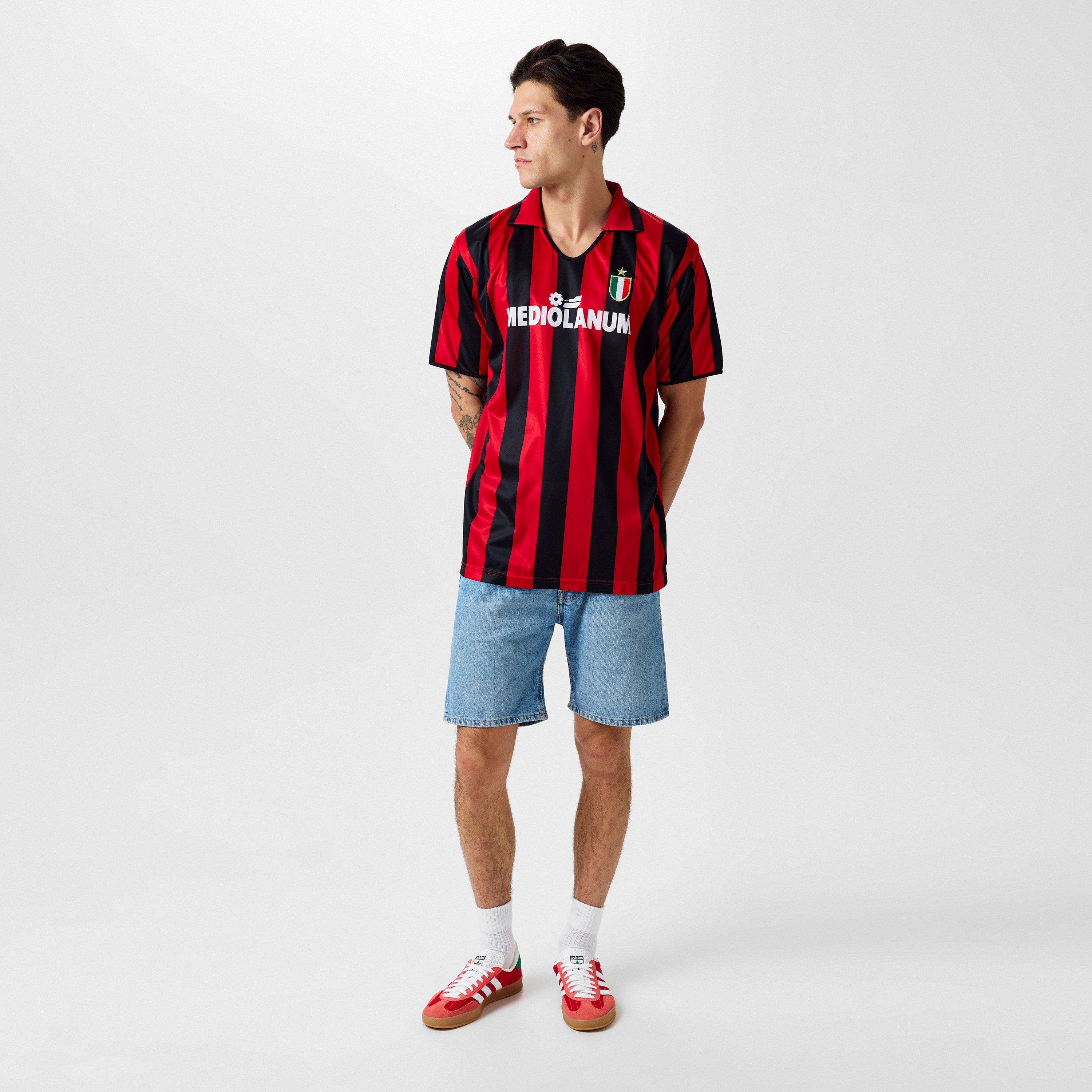 Score Draw ScoreDraw AC Milan Home Shirt 1998 1999 Adults
