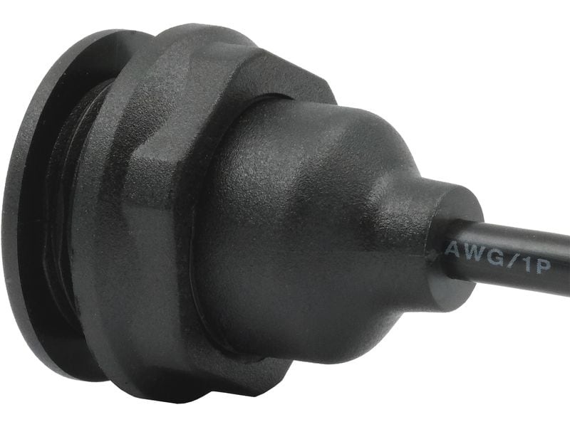 Exsys USB 3.1 Adapter USB-C Stecker - USB-C Buchse Einbau-Adapter USB-C Buchse zu Stecker, USB 3.2 Gen 2, 30 cm