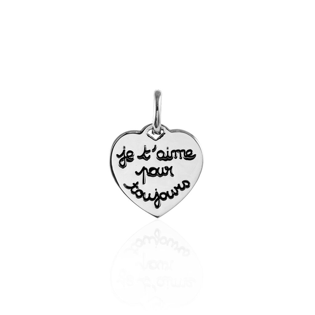 Pendentif Mayliss Argent Blanc