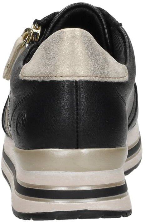 Remonte Veterschoenen Laag zwart