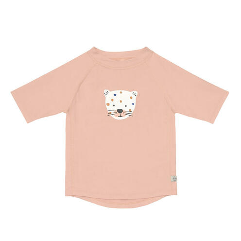 T-shirt manches courtes léopard 19-24 mois - Pink - LASSIG