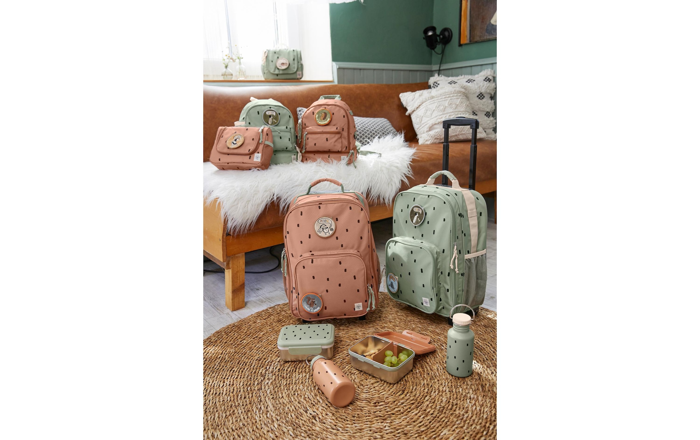 LÄSSIG Kinderkoffer »Happy Prints« 22 l