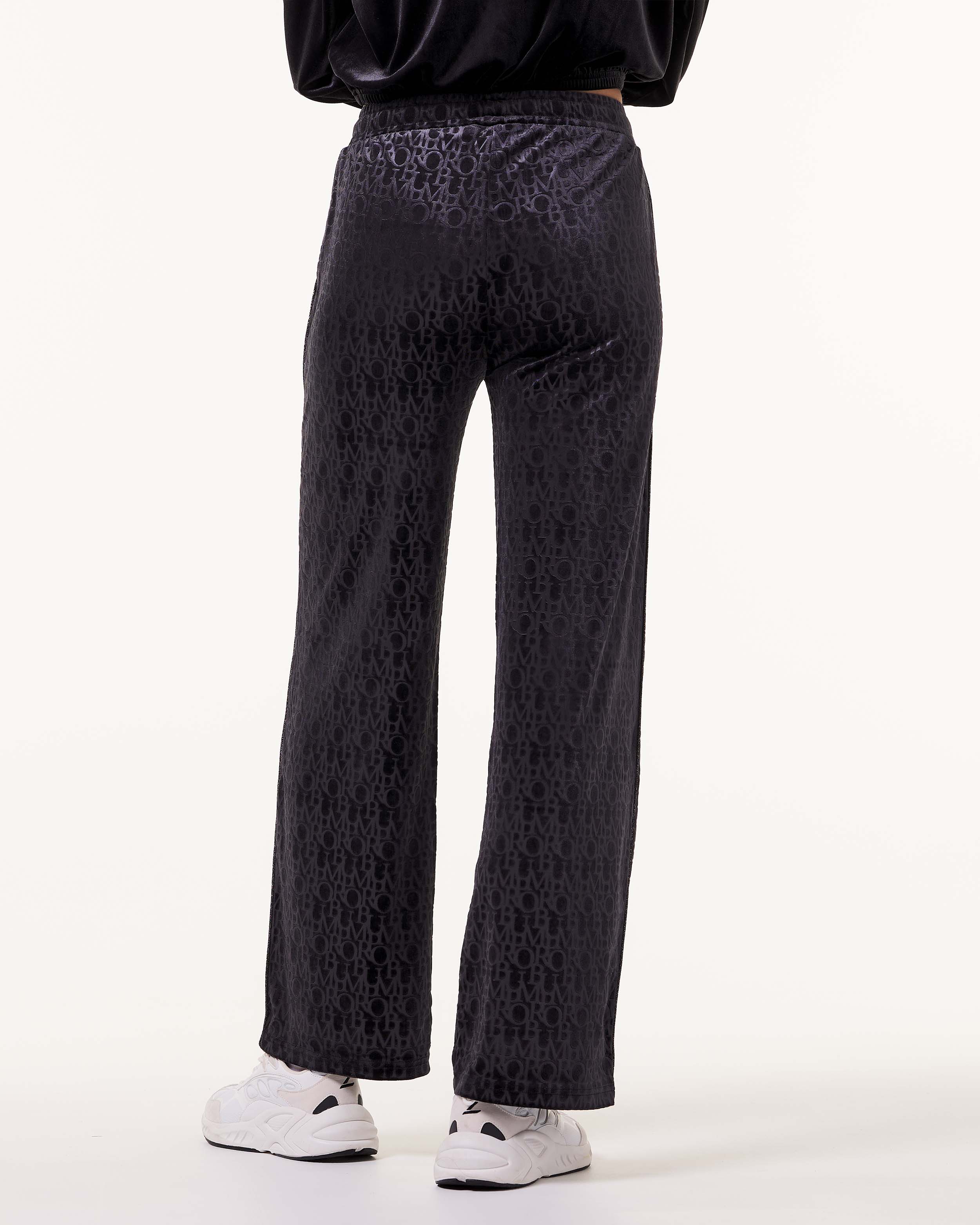 Bumpro SETT Logomania Velour Black