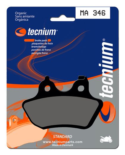 Plaquettes de freins Tecnium route organique - MA346