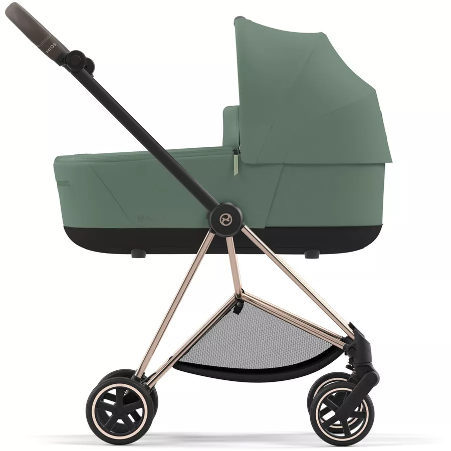 cybex PLATINUM Kombikinderwagen New Mios Rosegold Leaf Green