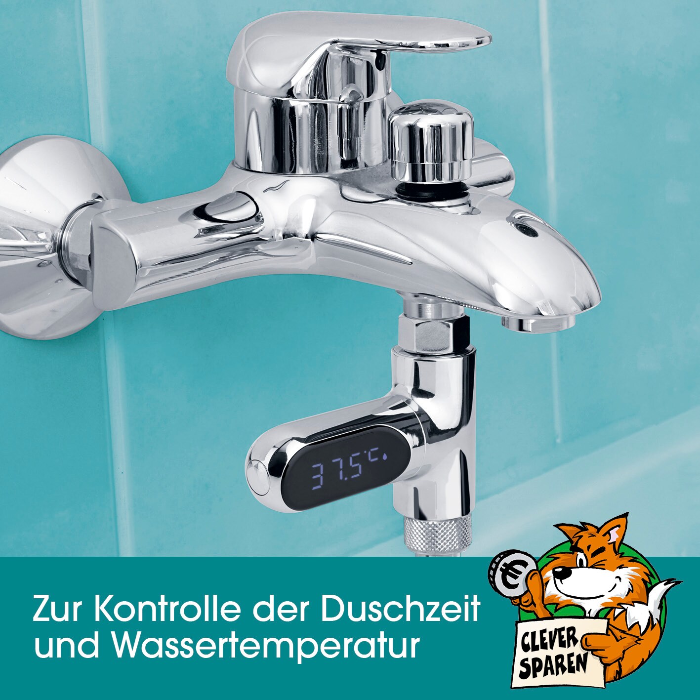 EASYmaxx Thermometer für Wasserarmaturen