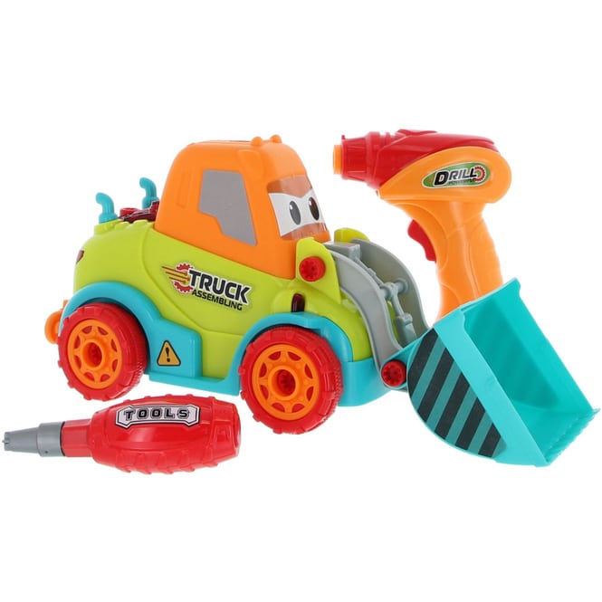 Besttoy - Bausatz - Radlader mit Licht und  Sound