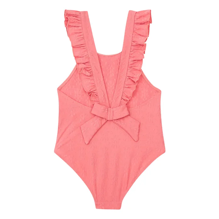 Tartine et Chocolat Maillot de Bain 1 Pièce Brodé | Rose