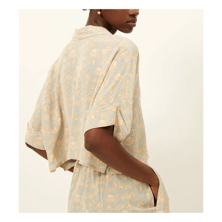 Sessùn Blouse Cochi Rayures | Jaune