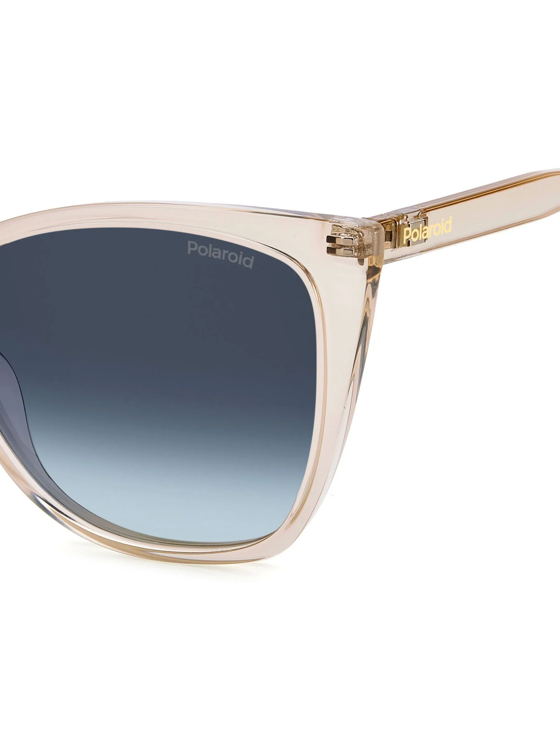 Polaroid Nude Rectangular Sunglasses