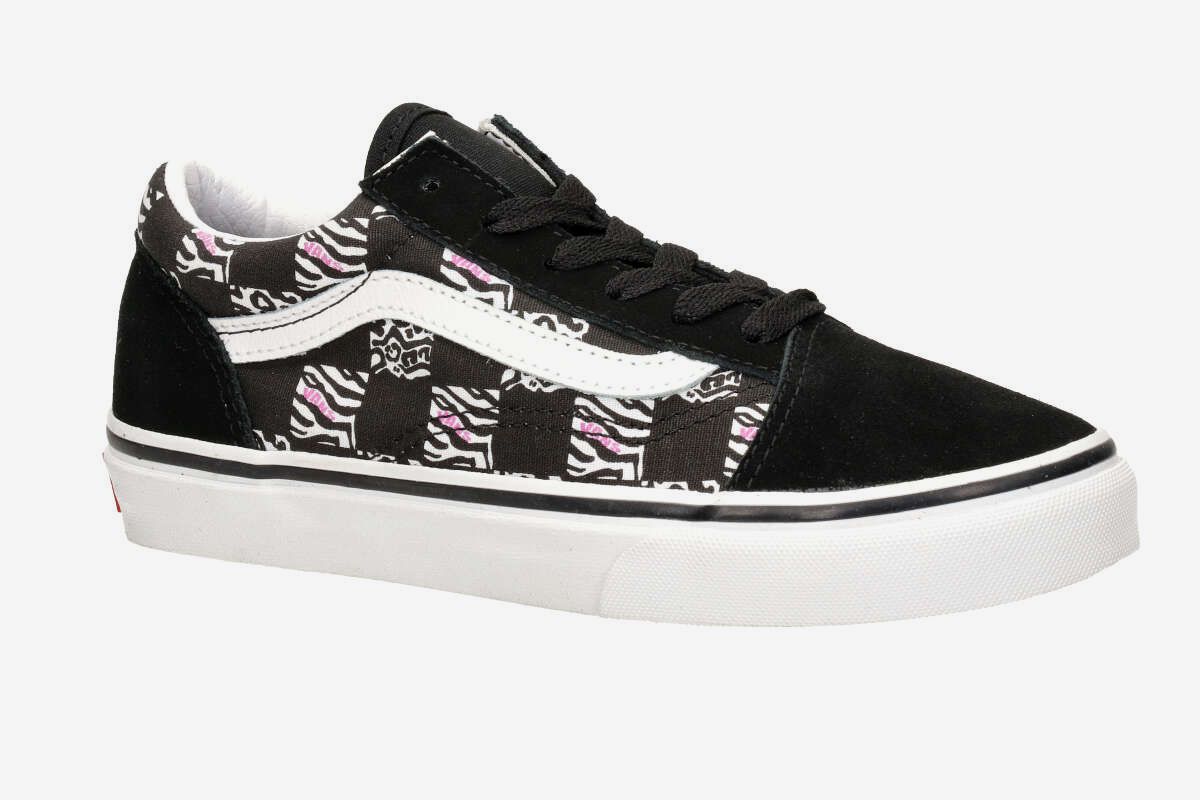 Vans Old Skool Schuh kids (zebra dazed black)
