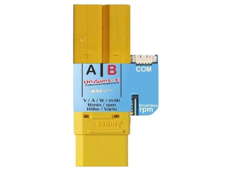 SM Modellbau Telemetriemodul UniSens-E 140A XT90 seriell Universeller Telemetrie Sensor