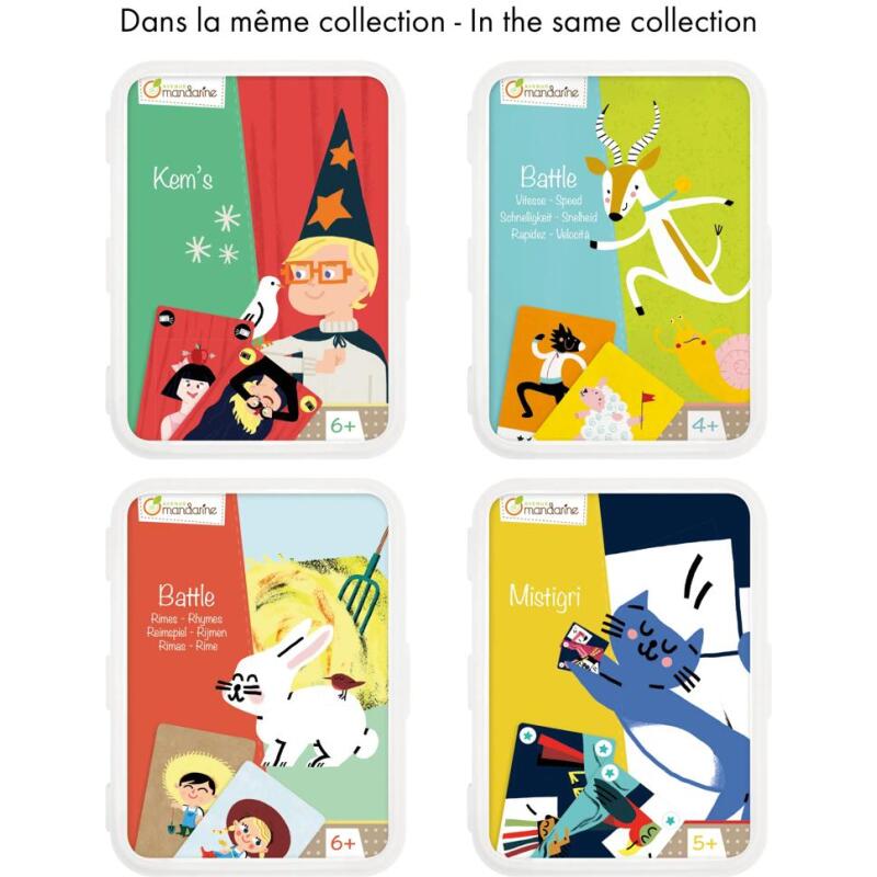 Jeu de cartes Shifumi - Multicolore
