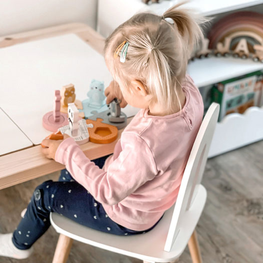 Small Foot-Houten Vormenpuzzel Dieren