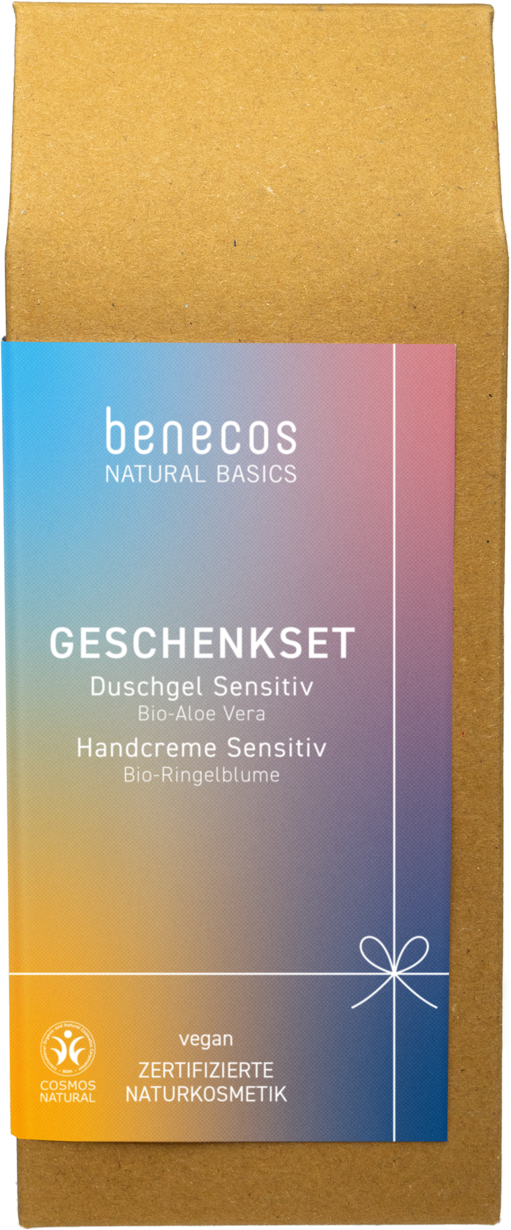 benecos  Natural Basics Geschenkset Sensitiv - Duschgel & Handcreme