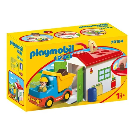 PLAYMOBIL® 70184 1.2.3 LKW mit Sortiergarage