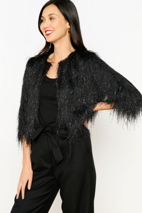 LolaLiza zwarte dames bolero
