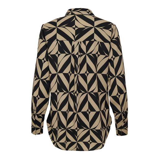 JDY Piper Skjorte, Black Humus Graphic, XS
