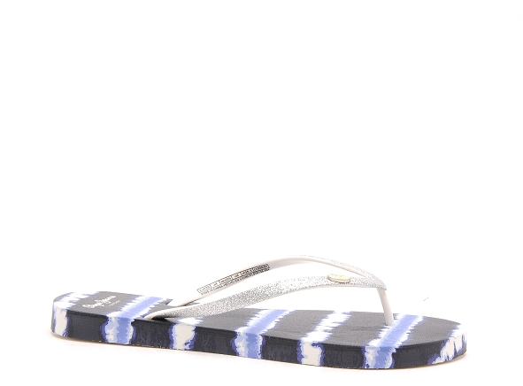 Pepe jeans mules et sabots femme rake argent