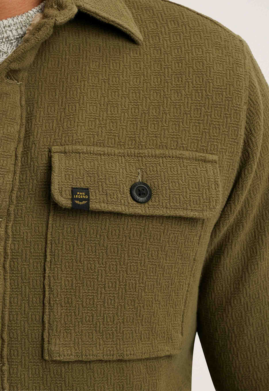 PME Legend Bold Waffle Shirtjacket
