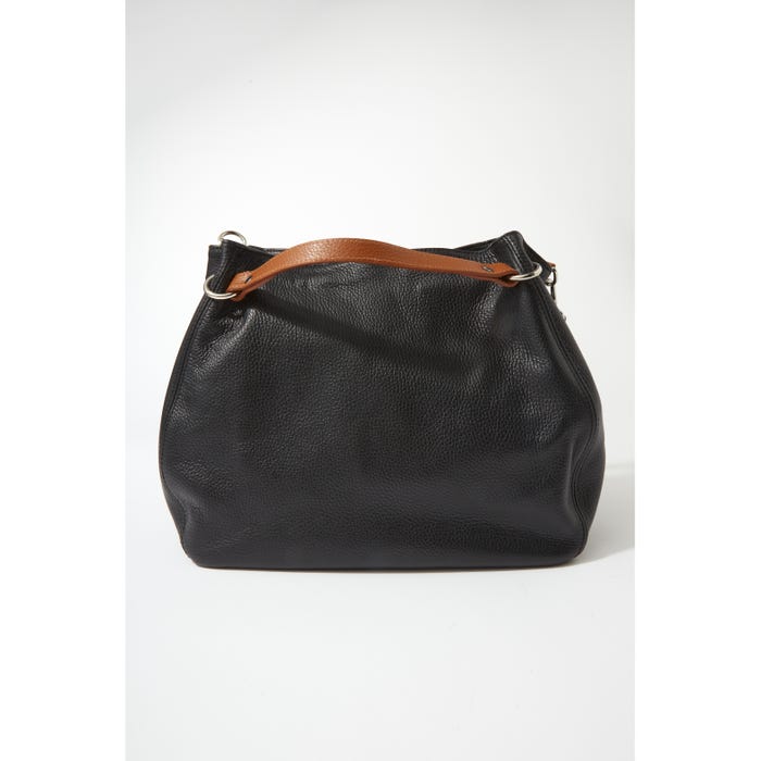Veritas-Handtas leder handvatten rits