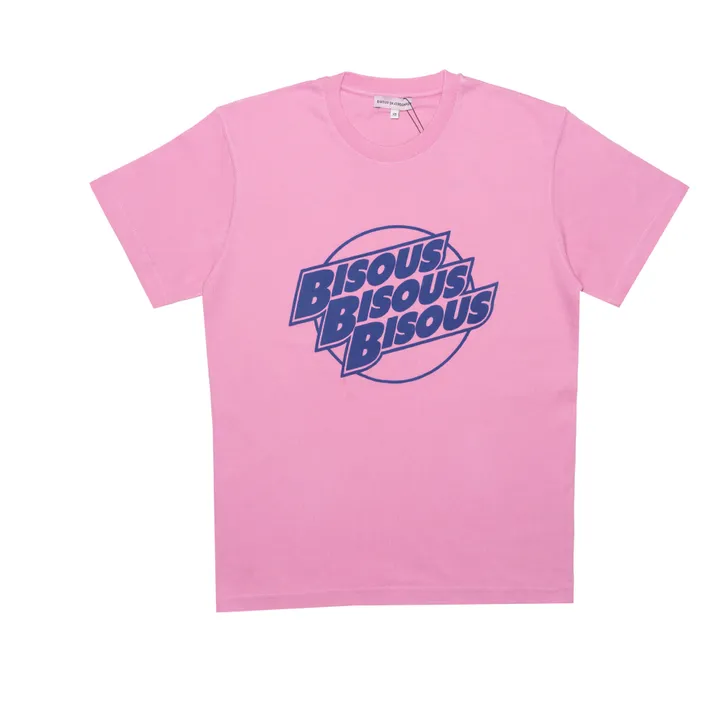 Bisous Skateboards T-shirt Western | Rose