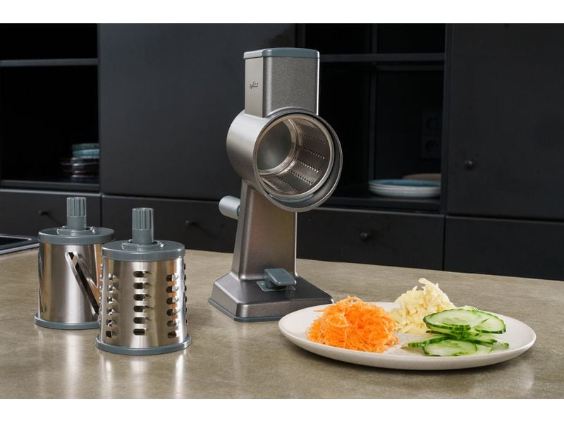 Zyliss Trommelreibe Gourmet Grau/Silber Küchenreibe