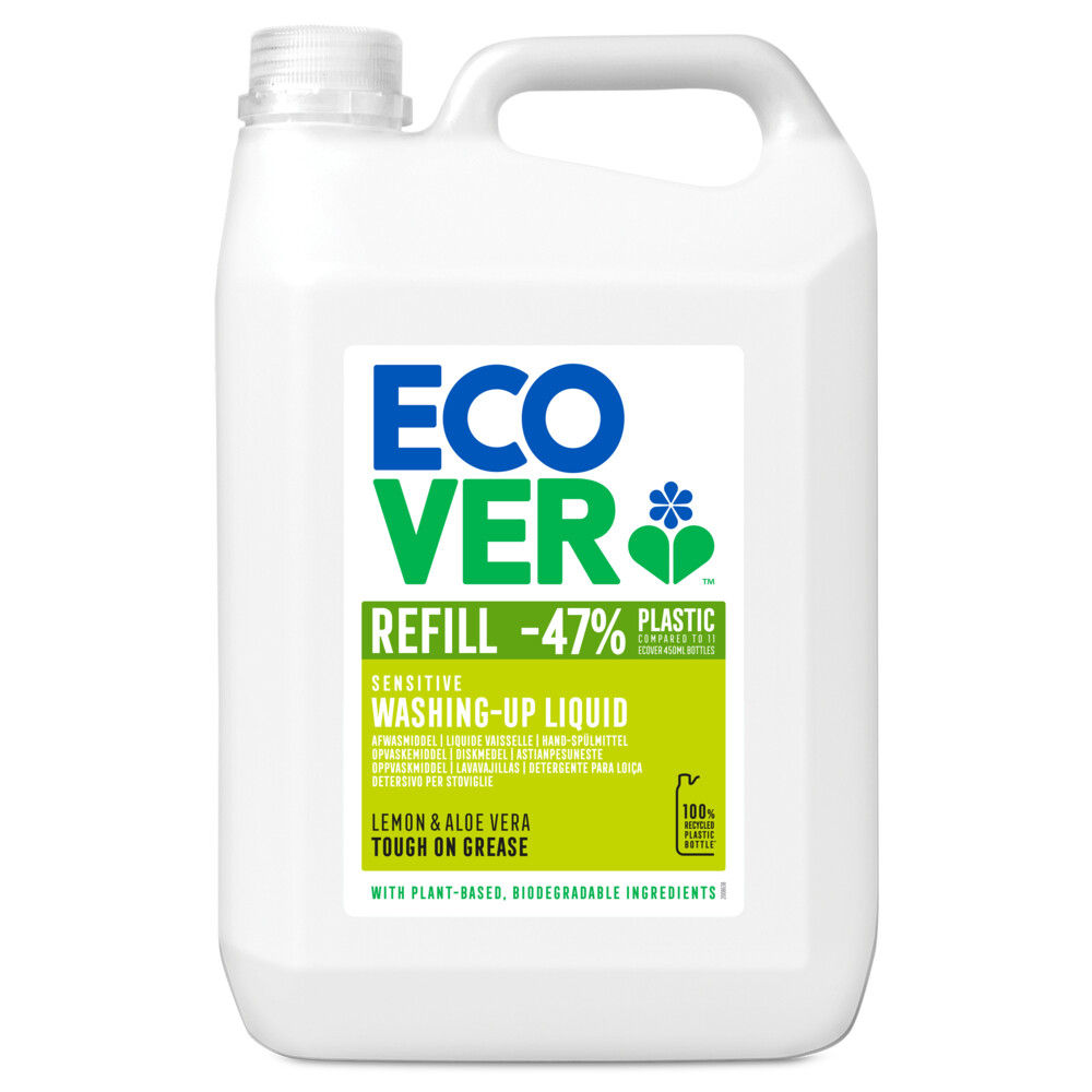 Ecover Afwasmiddel Citroen & Aloe Vera5000 ml