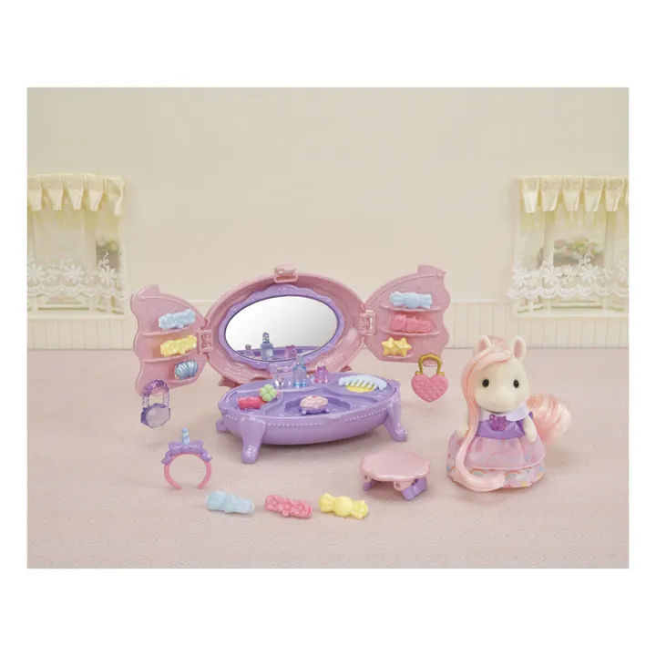 Sylvanian Families La coiffeuse de la fille Poney